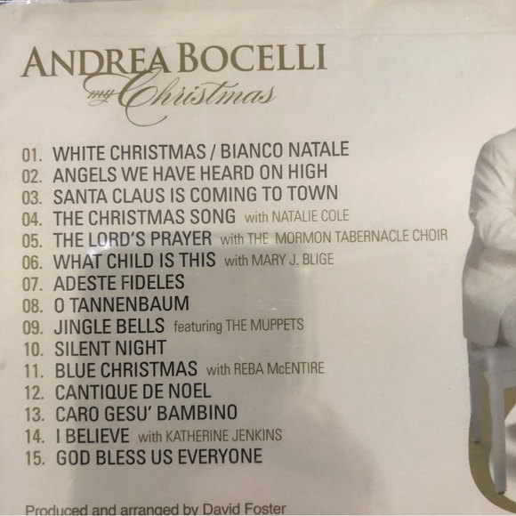 My Christmas by Andrea Bocelli (CD, 2009) - Picture 2 of 5